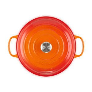 Le Creuset Signature Volcanic Cast Iron Shallow Casserole 30cm